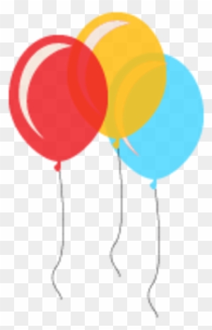 Floating Balloons Clipart