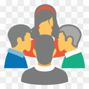 Other Meeting Icon Flat Images - Group Of People Flat Icon