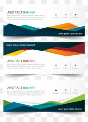 Colorful Business Banner , Banner, Design, Template - Abstract Wallpaper Header Footer