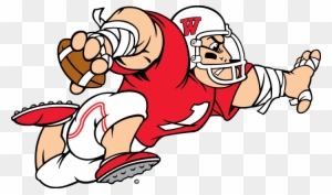Right Football Color - Wabash College Football Logo