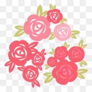 Rose Set Svg Cutting File For Scrapbooking Free Svg - Flower Svg File Free