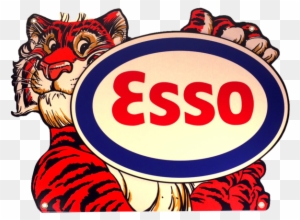 Esso Tiger Sign - Esso Tiger Logo