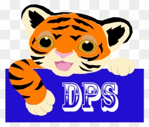 Thank You High School Student, Mandy Laporte For Designing - Tiger Name Tags Clipart