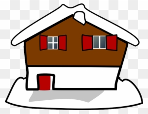 Gingerbread House Home House Winter Snow House Covered In Snow Cartoon Free Transparent Png Clipart Images Download