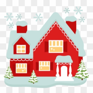 Santa's House Cut Files For Cricut Svg Cutting Files - Cute Christmas House