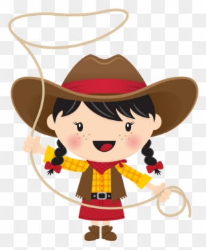 Cowboy E Cowgirl - Cowboy And Cowgirl Clipart