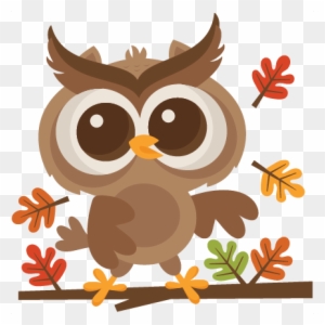 Fall Owl Svg Scrapbook Cut File Cute Clipart Files - Fall Clip Art Owl