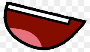 Happy Mouth F - Bfdi F Mouth - (1000x550) Png Clipart Download.  ClipartMax.com