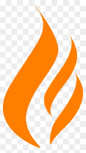 Orange Color Clip Art - Flame