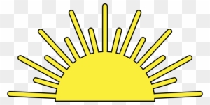 17 Rays Sun - Sun With Rays Clipart