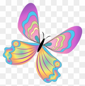 Png Clip Art Free Download Funny Butterfly Pictures - Cute Butterfly Png