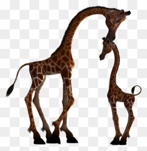 Download Images De Girafe Momma And Baby Giraffe Svg Free Transparent Png Clipart Images Download
