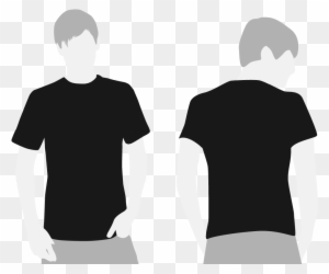 Black Tshirt Template - T Shirt Design Black