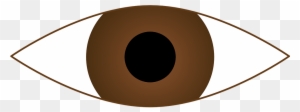 Brown Eyes Clipart - Brown Eye Clipart