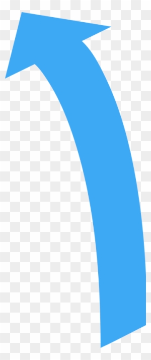 Curved Directional Arrow Pointing Up - Blue Arrow Going Up, clipart,  transparent, png, images, Download | PNG.ToolXoX.com