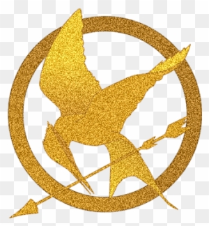 hunger games symbol black and white