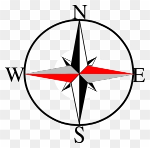 North South East West Symbol - North West South East Compass