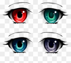 Cartoon Eyes Cliparts - Anime Eyes Png