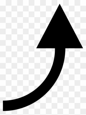 Curved Arrow Right Comments - Arrow Curved To The Right