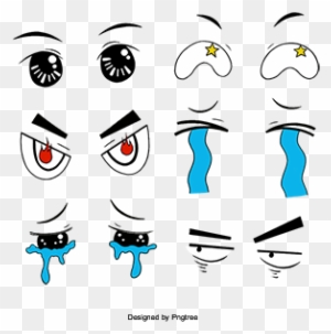 Cartoon Eye Collection Element, Big Eyes, Cross-eye, - Eye