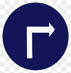 Computer Icons Clip Art - Turn Right Sign Clipart