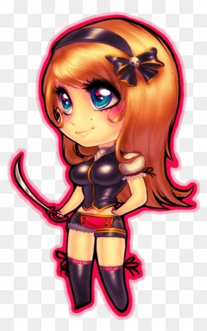 Pirate Cashoo By Pirate-cashoo - Cute Chibi Girl Pirate