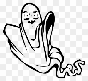 Ghost - Outline - Clip - Art - Ghost Clip Art