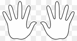 Child Hands Clipart Hand Outlines Free Transparent Png Clipart Images Download