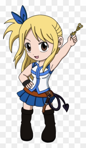Fairy Tail Chibi Cliparts - Fairy Tail Chibi Lucy