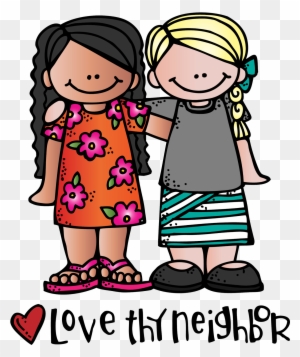 Not Sharing Clipart - Love Your Neighbor As Yourself Clipart