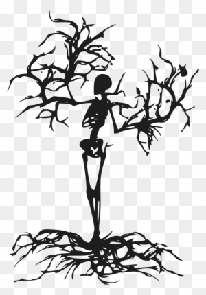 Scary Clipart Tree - Dead Tree Of Life