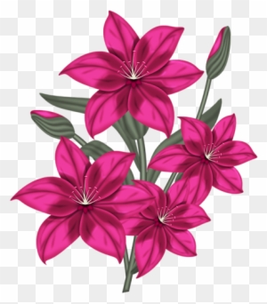 Flower Clipart - Flower Design For Charts