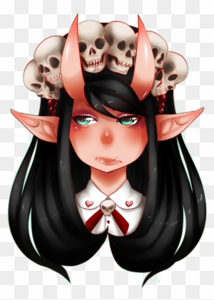 Demon Girl By Rap1993 Cute Devil Girl Art Free Transparent Png Clipart Images Download - roblox demon girl