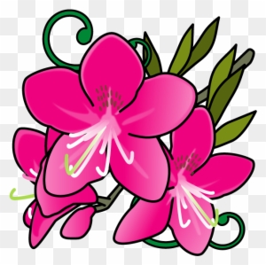 栃木県の花 ヤシオツツジ 宮城 県 花 イラスト Free Transparent Png Clipart Images Download