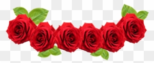 Red Flower Clipart Crown - Red Flower Crown Transparent