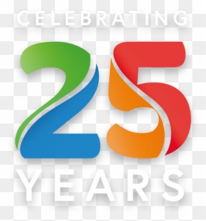 Celebrating 25 Years Png