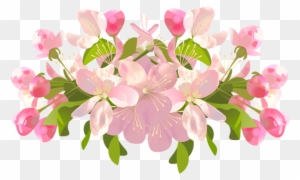 Cherry Tree Clipart Lilac Tree - Spring Flowers Transparent Background