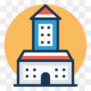 Cultural Center Icon - Stock Illustration