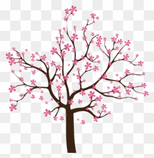Spring Tree, Art Images, Clip Art, Oriental, Cherry - Spring Tree Clipart