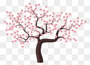 Tree With Flowers Clipart