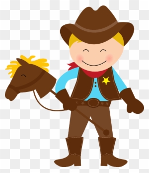 Cowboy E Cowgirl - Cowboy And Cowgirl Clipart