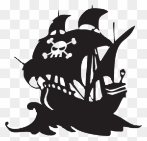 Pirate Ship Silhouette Png - Pirate Ship Logo Png