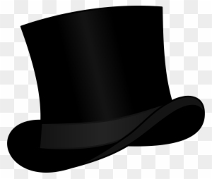 small black top hat