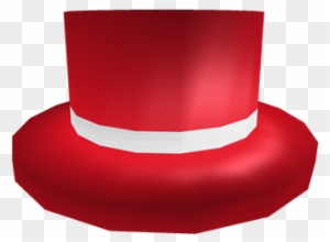 Top Hat Clipart Red Red Top Hat Roblox Free Transparent Png