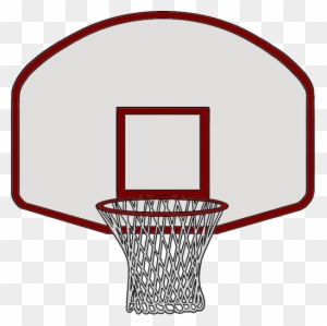 Rim Basketball Clipart - Draw A Basketball Rim
