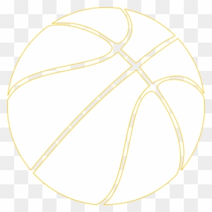 Gold Outline Basketball Clip Art At Clipart Library - Basketball Outline Clipart Gif