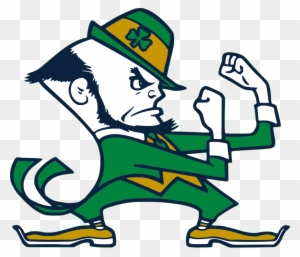 Notre Dame Football Players Go Bowling To Raise Money - Notre Dame Fighting Irish Logo