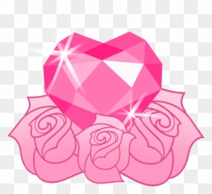 Pinky Rose's Cutie Mark By Viexy - Crystal Heart Cutie Mark