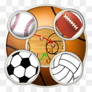 6 Sports Clipboards & Scoreboard For Kindle, Tablet, - Sports Football Baseball Basketball Volleyball