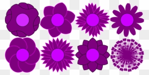 Flower Shapes Cliparts - Flower Shapes